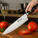 Faca Chef Série Yun com Bainha de Madeira