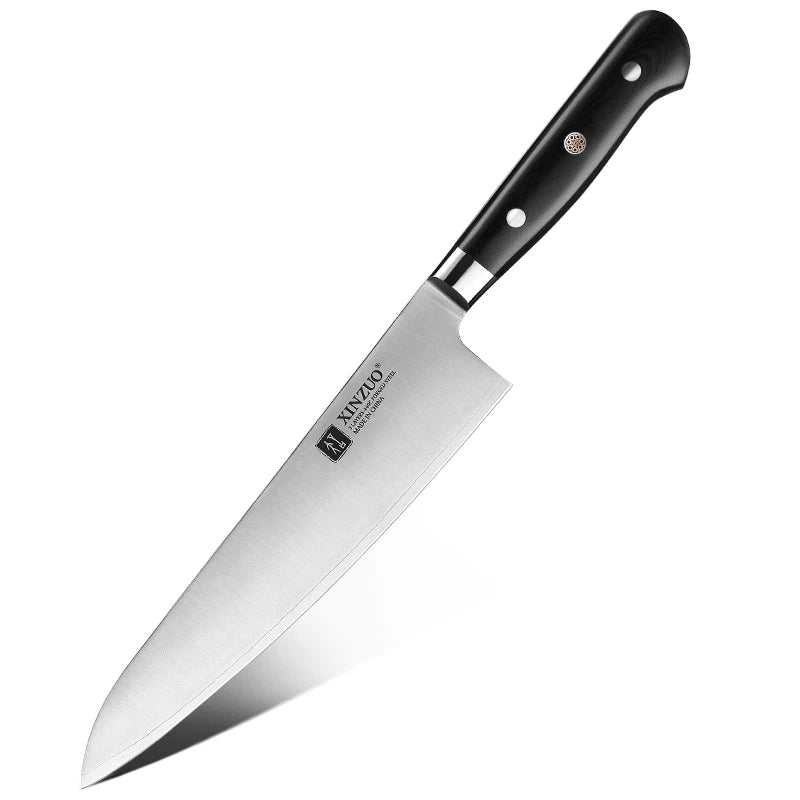 Faca Chef Série Yun com Bainha de Madeira