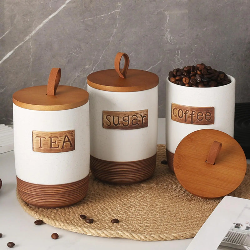 Kit de Potes Decorativos – Organização e Estilo com Frete Grátis!